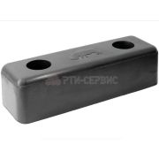 Отбойник резиновый 252х80х67 мм